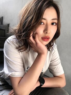 ミヨン 熊本店(miyon) #ハイライト#グレージュ#レイヤーボブ