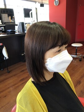 ヘアクリニック サロン プティ ぱつっとバング