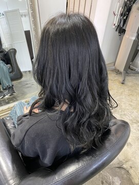 ヘアー アトリエ エゴン(hair atelier EGON) ブルーブラック