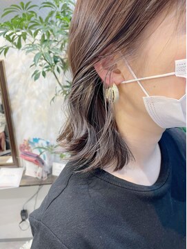 グーフィートーキョー 銀座(Goofy Tokyo) 【GoofyTokyo銀座/渋谷トモヒロ】イヤリングカラーグレージュ