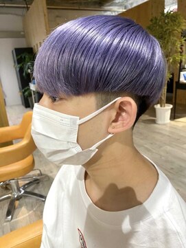 ジャストビューティ ルフレ 金沢八景店(Just Beauty Rufure) フェードカット/かき上げヘア/ニュアンスマッシュ/金沢八景