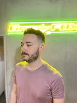 グリーディーフォックス 代々木(Greedy FOX) かき上げヘア/サイドパート/韓国マッシュ/フェードカット/代々木