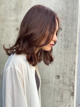 ノラ ウメダ(NORA UMEDA) 【NORA UMEDA 高木】外ハネセミロング大人可愛いショコラカラー