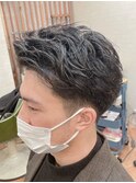 2ブロック×リバースパーマ