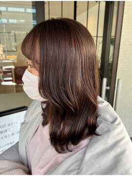 テラスヘア 新潟駅南(TERRACE hair) 【艶髪】大人艶髪まろやかブラウン
