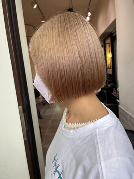 サロンドミルク 溝の口店(salon de MiLK) 20代30代40代/ミルクティー/ボブ/ミニボブ［溝の口］