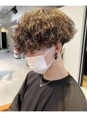 波巻きスパイラルパーマヘア 名古屋駅/名駅/メンズ