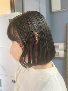 アンフィドットドゥルドゥ(AnFye.dueldo) 【AnFye】たぷっと重め切りっぱなしボブ