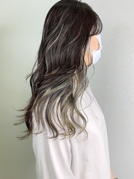 グリンバイアルティナ 八王子店(Grin by artina) ロングレイヤー×インナーグレー