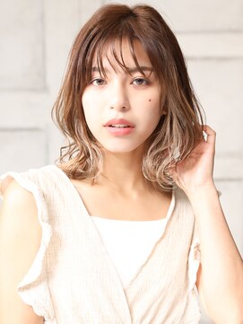 トロン(tronc) 大人可愛い小顔美髪ツヤ髪外国人風くすみブラウン髪質改善A14