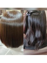 ラ テール バイ パーム ドゥ クープ(La Terre by perm de coupe)&nbsp;サラ艶ストレート