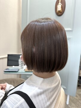 レス 仙台(Less) 【シルキー縮毛矯正でつるんとボブ】髪質改善