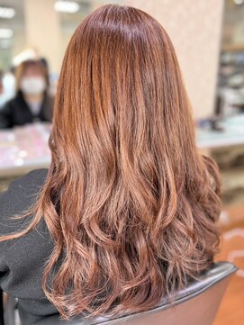 アークスヘアー ピンクラベンダーベージュ＆ツヤカラーナチュラル透明感