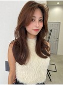 ふんわりカール×レイヤーロング
