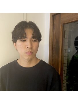 カウチ(kauti) センターパートパーマ