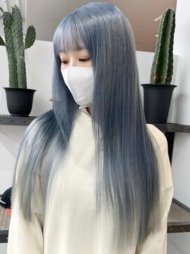 ウィコ 新宿(WICO) ペールブルー[新宿駅/グレーベージュ/レイヤーロング]