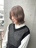 アルカナ 明治神宮前原宿(ARCANA)&nbsp;ミルクティーベージュ グレーベージュ タッセルボブ