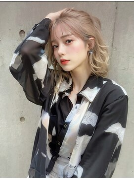 オリジンズヘアーセカンド 守谷店(Origins hair 2nd) サンドベージュカラー×BYKARTE TR
