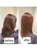髪質改善/ 縮毛矯正/ストレート/ナチュラル/カラーエステ
