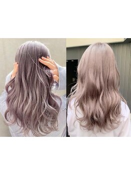 透明感&柔らかな質感の理想のカラーが叶う!自分に似合うハイトーンはLEBENで☆インナーカラーやWカラーも◎