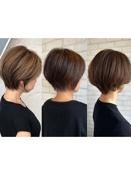 【白髪ぼかし/大垣】白髪染めは暗くしかできないと諦めてた方必見!白髪ぼかしカラーでワントーン明るく♪