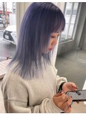 紫グラデーション