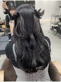 ヘアセット ヘアメ リボンアレンジ ガーリーアレンジ☆