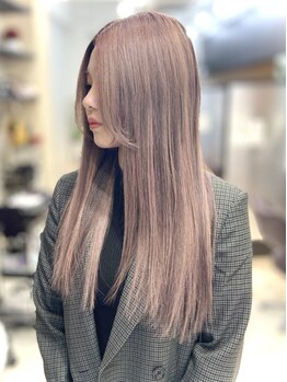 アレラ(Arrera)の写真/≪最高級バージンレミーヘア≫最高品質のシールエクステだからダメージを気にせずカラーも楽しめる☆