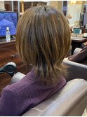 サラつや！髪質改善でまとまるシルクウルフカット【池袋/ボブ】
