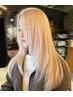 【艶ハイトーン】カット+ケアブリーチ+オンカラー￥26,400→￥21,120