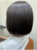 自然で地毛のように見えるストレート♪