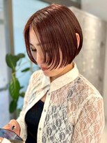 ムーン バイ ケンジ(moon by KENJE)&nbsp;【hishida】前下がりボブ/カシスブラン/ミニボブ