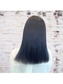 【大人ナチュラル】美髪ブルーブラック