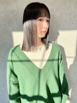 シカ(si:ca)&nbsp;透明感◎地毛風グレー