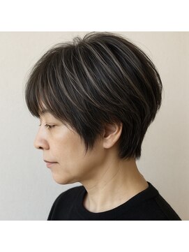カラーズラボ 三軒茶屋店(Colors Labo) グレージュブラウン/白髪染め/白髪ぼかし/ハイライト