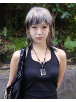 ランプ 代官山(the lamp)&nbsp;ダブルカラーケアブリーチデザインカラーボブミニウルフリタッチ