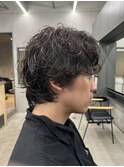 メンズパーマ/スパイラルパーマ[中崎町/梅田駅］