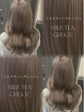 ベレーザ 渋谷(BELEZA) 16733黒髪ココアグレージュチョコレートブラウンハッシュカット