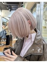 ダブ ギンザ(DaB ginza)&nbsp;ホワイトピンク/ホワイトベージュ/ボブ/ケアブリーチ/銀座