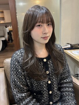 ロアバイチェリーコークウブ(Loa by CHERRY COKE ubu) チョコグレージュ / レイヤーカット