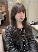 チョコグレージュ / レイヤーカット