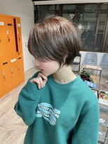 シャンプーボーイ 佐賀(SHAMPOO BOY)&nbsp;大人ショート白髪ぼかしカラー脱白髪染め40代50代60代