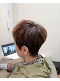 大人ナチュラルベリーショート似合わせカット