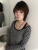 キオク(KIOX)&nbsp;レイヤーショート/ウルフカット/ハイトーン/ワンカラー/名古屋