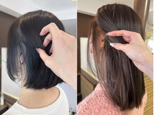 隠すのではなく「活かす」。自然に馴染む白髪ぼかし◎