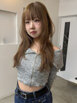 リヴ オオサカ(LIV OSAKA) ミルクティーベージュ/ハッシュカット/1ブリーチ