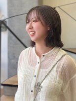 ミリ(mm)&nbsp;10代20代30代小顔になれるくびれボブ韓国仙台髪質改善小顔ボブ