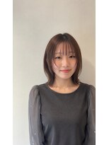 シエル ドゥ サワ(ciel de SAWA) 韓国風触覚ヘア|外ハネレイヤーで抜け感と小顔を叶えるボブ