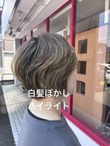ヒップス(Hip★s)&nbsp;白髪を隠すから自然になじませる白髪ぼかしハイライト