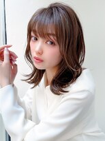 エイミーバイアフロートザガーデン 浦和店(amie by afloat the garden) 小顔に見える!ミディアムレイヤー/ハッシュカット【浦和】